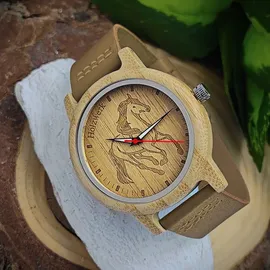 Holzwerk Germany TORI BROWN Leder 38 mm Quarz