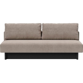 Innovation Living TM 3-Sitzer »Merga Schlafsofa«, großem Bettkasten,minimalistischem Design, bedarf wenig Stellfläche beige