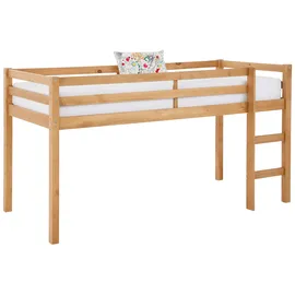 OTTO home Hochbett Alpi 103 x 200 cm Kiefer massiv beige
