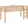 OTTO home Hochbett Alpi 103 x 200 cm Kiefer massiv beige