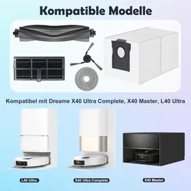 Spofan Zubehör für Mova P50 Pro Ultra/Dreame X40 Ultra/L40 Ultra/L10s Ultra Gen 3 21 Stück