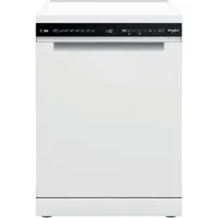 Whirlpool W7F HS31, Freistehend, Standardgröße (60 cm), Weiß, Schwarz, Berührung, 1,3 m