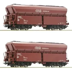 ROCO 76059 H0 2-tlg. Set #2: Selbstentladewagen, RAG, Ep. IV-V