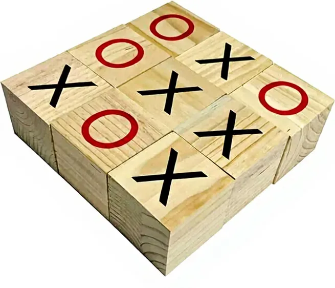 Outdoor Spiel Garten Tic Tac Toe FSC