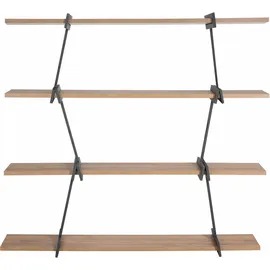 INOSIGN Regal 134 x 30 x 120 cm Braun