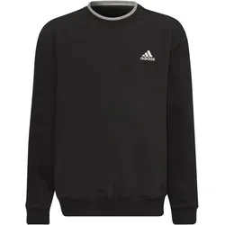 ADIDAS Kinder Sweatshirt U FLEECE CREW, BLACK/MGREYH, 140