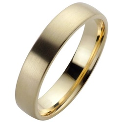 Firetti Trauring Schmuck Geschenk Gold 585 Hochzeit Ehering Trauring „LIEBE“ Sterne, Made in Germany – mit o. ohne Brillanten/Diamanten gelb|goldfarben 22