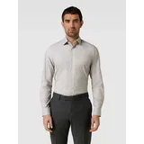 Olymp Body Fit Business-Hemd mit Kentkragen, Beige, 41