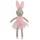 jollein 037-001-65365 Stofftier Kuscheltier Hase Kaninchen Mädchen NOLA rosa