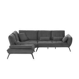 Vito Eckcouch Flachgewebe 3-Sitzer Beige