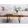 MASSIVMOEBEL24.DE Couchtisch Eiche natur geölt 90 x 90 x 35 cm