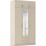 Rauch Wäscheschrank GAMMA 136 x 248 x 54 cm Beige