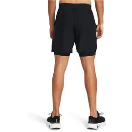 Under Armour Launch 2in1 Laufshorts Herren 001 black/black/reflective XL