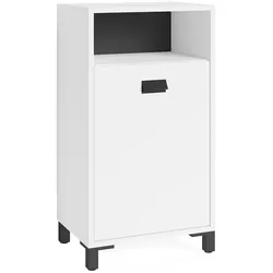 byLIVING Badezimmer Kommode WELLNESS, Breite 42 cm, weiß/schwarz