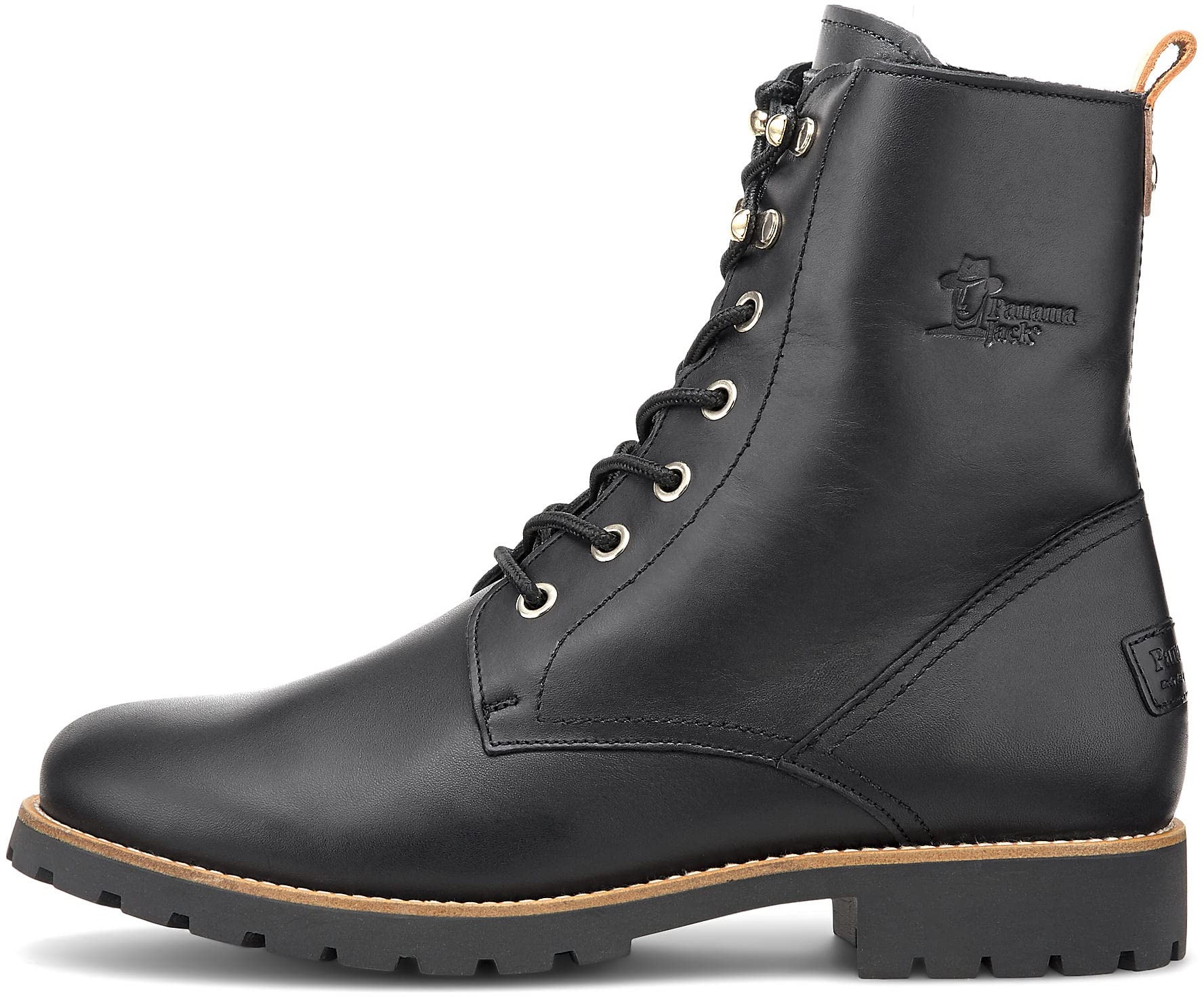 Panama Jack Herren Combat Boots Amur GTX, Männer Stiefeletten,Schnürsenkel,schnürstiefel,boots,stiefel,bootee,booties,Schwarz,38 EU / 5 UK - 38 EU