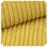 novely novely® PORTO - Polsterstoff in Breitcord-Optik - Ultraweicher Möbelstoff - Pflegeleichte Meterware 1 lfm | Farbe: 43 Sonnengelb