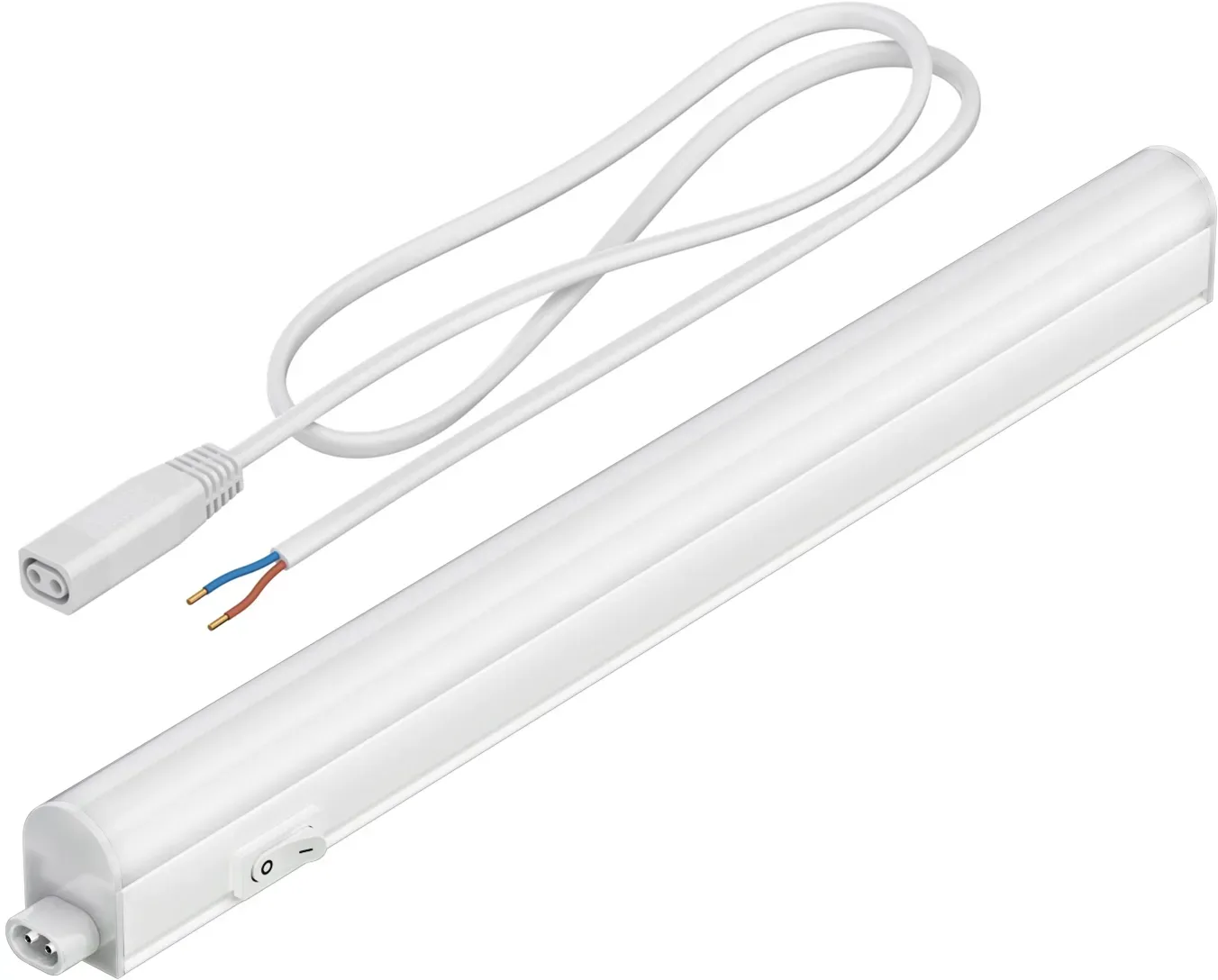 ledscom.de LED Unterbau-Leuchte Rigel, 31,3cm (weiß, 3,9W, 445lm, 130°)