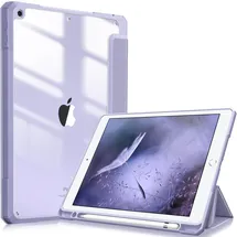 Fintie Hybrid Hülle für 10,2 Zoll iPad 9. Generation 2021/8. Gen 2020/7. Gen 2019 Pastellviolett