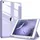 Fintie Hybrid Hülle für 10,2 Zoll iPad 9. Generation 2021/8. Gen 2020/7. Gen 2019 Pastellviolett