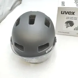 Uvex Rush Visor 55-58 cm dark silver mat 2022