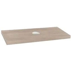 Konsole Blata Lärche Canapa, mit Bohrung, mit Halterung, 1200 x 56 x 510 mm - 93 158 83