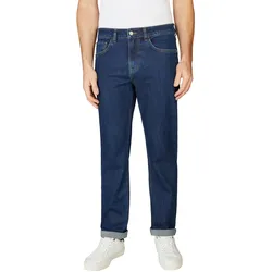 Straight-Jeans PEPE JEANS "STRAIGHT JEANS CASH", Herren, Gr. 30, Länge 34, schwarz enzyme, Denim/Jeans, Obermaterial: 99% Baumwolle, 1% Elasthan, casual, straight fit, Jeans, im 5-Pocket-Stil