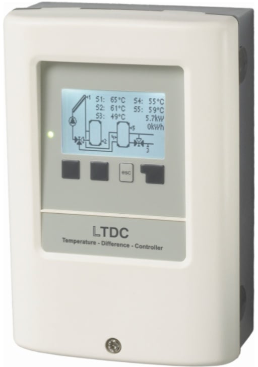 Sorel | LTDC V3 universeller Solarregler | wahlweise mit Fühler