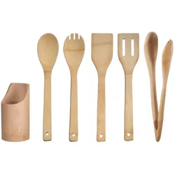 WESTMARK Küchenhelfer-Set braun Bambus