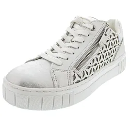 Marco Tozzi Sneaker Damen Weite E Silber (Lt. Grey Comb) 40
