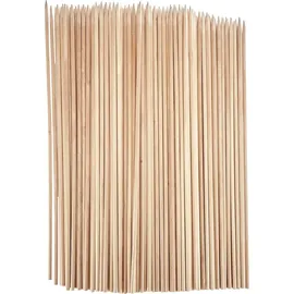 Papstar Schaschlikspieße 40 cm Holz pure