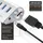 Primewire - USB 3.2 Gen2 Hub aktiv inkl. Netzteil - 4 Port Hub/Verteiler - für Notebook, Laptop, PC, kompatibel mit iMac, MacBook (Air, Pro, Mini)