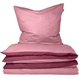 SCHIESSER Bettwäscheset Rosa 155 x 220 cm