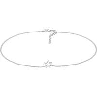 Elli Fußschmuck Damen Fußkettchen Stern Astro Strand Urlaub in 925 Silber