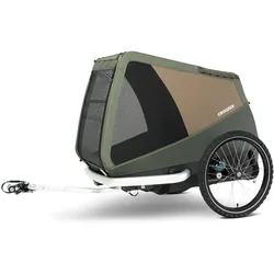 CROOZER Hundeanhänger Mikke Moss Green