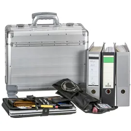 ALUMAXX Pandora 4-Rollen Cabin 35 cm / 36 l silber matt