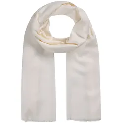 Codello Schal mit Twill-Struktur weiß Damen 