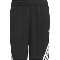 adidas Legends 3-Stripes Basketball Shorts Black/White XXL