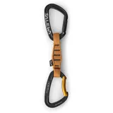 Salewa Ortles Straight/bent 110 Expressschlinge - Black / Orange - One Size