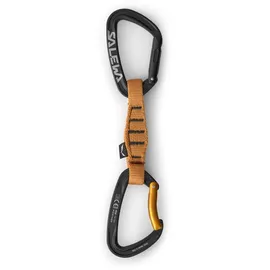 Salewa Ortles Straight/bent 110 Expressschlinge - Black / Orange - One Size