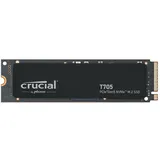 Crucial T705 2TB SSD PCIe Gen5 NVMe M.2, bis zu 14.500MB/s, Microsoft DirectStorage, PCIe 4.0 abwärtskompatibel, Interne Solid State Drive - CT2000T705SSD3