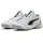 Puma Solarstrike 4 Hallenschuhe Herren weiß/schwarz/silber 48