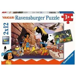 RAVENSBURGER 05069 Ravensburger Kinderpuzzle - Yakari, Unterwegs mit Yakari