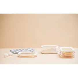 Mepal Modula Küchendose transparent 1,65 l 3-teiliges Set