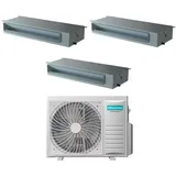 Trial Split-klimagerät 9+9+12 Mit 3amw72u4rfa R-32 9000+9000+12000 Mit Fernbedienung Und Kabel - Hisense