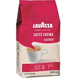 LAVAZZA Classico Crema Kaffeebohnen, Arabica- und Robustabohnen mild, 1,0 kg