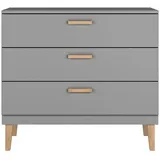 petits-meubles Kommode 100 x 90 cm Grau