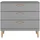 petits-meubles Kommode 100 x 90 cm Grau