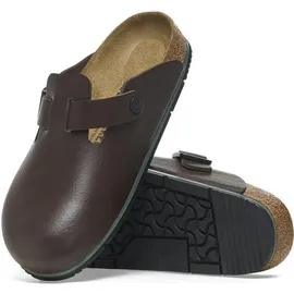Birkenstock Boston Pro in dunkelbraun - 46