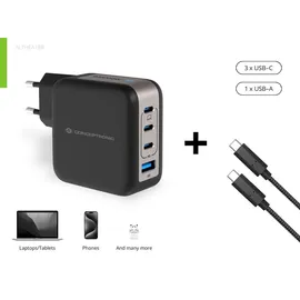 Conceptronic ALTHEA18B 4-Port-100-W-USB-Ladegerät