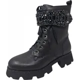 Alma en Pena Schnürstiefel Schwarz | 39